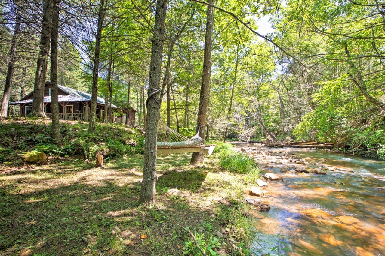 Clearwater Cabin On 10 Acres With Trout Stream! Monterey Ngoại thất bức ảnh